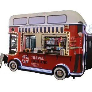 Mobile food cart fashion food cart for European supplier hot dog food trailer