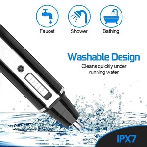 Recortadora de pelo de <span class=keywords><strong>nariz</strong></span> eléctrica 4 en 1, afeitadora de <span class=keywords><strong>patillas</strong></span> multifuncional con fuente de alimentación USB para uso doméstico <span class=keywords><strong>y</strong></span> hotelero, recortadora de pelo - Product Image 2