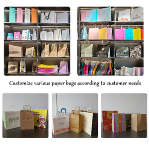 Bolsas de Papel Biodegradables Multicolores Impresas Personalizadas para Dulces, Recuerdos Ecológicos para Fiestas, Bolsas de Papel Impresas con Diseño de Palomitas de Maíz SOS - Product Image 6