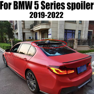 Pour BMW Série 5 G30 G38 525 530li 2018-2022 Aileron de toit arrière en fibre de carbone Aileron de coffre arrière Kit carrosserie Accessoires - Product Image 1