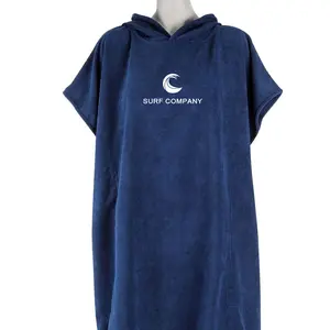 Adulti con cappuccio surf poncho fasciatoio SUP piscina cambio spiaggia surf poncho asciugamano