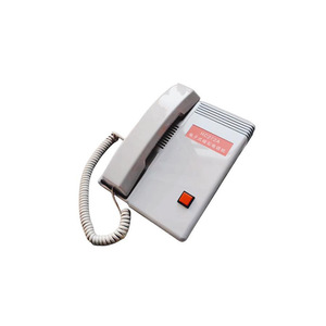 Saias Electronic Magnet Telephone HC272A Antique Corded Phone With Red Button And Coiled Cord For Office Use - Product Image 2