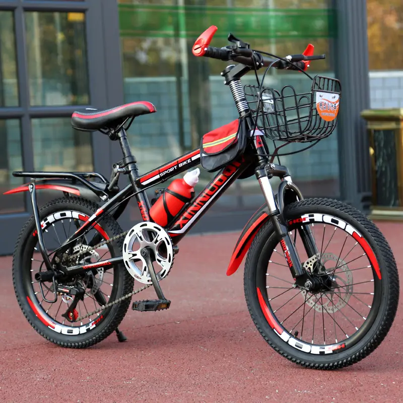 Venda quente o mais recente estilo 20 modelo mountain bike magnésio liga uma roda crianças velocidade variável mtb bicicleta