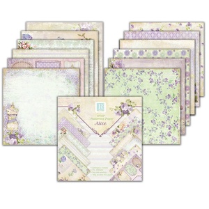 Venta directa de fábrica, 24 hojas de papel para álbum de recortes de 6 "x 6" - Product Image 1