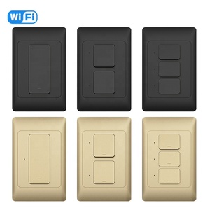 Avustralya abd standart Push button duvar anahtarı akıllı elektrik anahtarı akıllı ışık anahtarı Alexa ve Google ev ile çalışır - Product Image 6