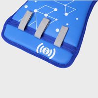 Capteur électronique FT-STB7 Forall Pss Vitec Kpnp E-protector pour système de pointage au pied et au torse, Karaté Taekwondo MMA, Matériau NBR ROUGE/BLEU
