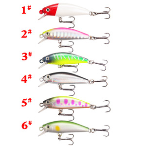 Nouvelle leurre artificielle submersible Luya 4,5 cm/3 g en plastique pour la pêche au bar en eau profonde en lac et en eau salée – Cible : espèces de poissons - Product Image 2