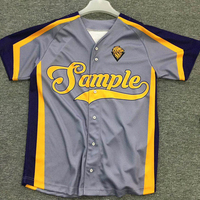 Nueva Temporada, Uniforme de Béisbol Sublimado Personalizado, Camiseta de Béisbol para Niños, Transpirable, Negra y Dorada, Flexbase, Camisetas de Béisbol y Sóftbol para Niños