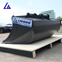 Bucket Excavator 4 Ton, Bucket Grading, Bucket Leveling, Bucket Penggali Parit, Bucket Lumpur Lebar, Kualitas Terjamin, Bersertifikat CE, LIGONG