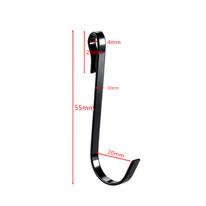 Manufacturer Custom Stainless Steel <strong>Large</strong> Size Hanger Metal <strong>S</strong> <strong>Hook</strong> <strong>S</strong> Shape Metal <strong>Hook</strong> Wire Forming Spring for Kitchen Wardrobe - Product Image 4