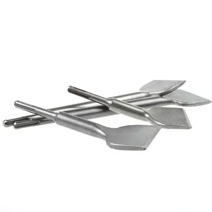 <span class=keywords><strong>Ciseau</strong></span> SDS PLUS 17*165*75mm, courbé, pour retirer les carreaux, extra large, pour sol et mur - Product Image 1