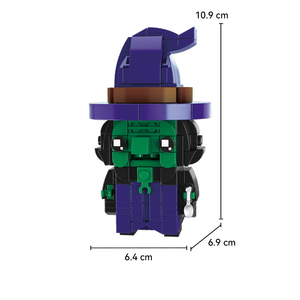 2025 Halloween briques têtes blocs de construction ensembles Halloween décoration construction brique fantôme mort Compatible Halloween jouet - Product Image 6