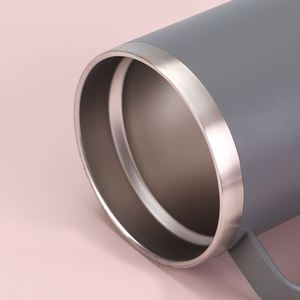 Spot Supply Customize logo 12oz Double Wall Stainless Steel Insulated Travel Vacuum Mug Tumbler with Slider Lid for <b>Coffee</b> Milk - Product Image 2