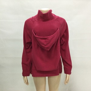Maternité <span class=keywords><strong>Sweat</strong></span> À Capuche Multifonction Kangourou À Capuche Manteau pour Femmes Enceintes <span class=keywords><strong>Porte</strong></span>-Bébé Automne Hiver Veste Manteaux - Product Image 6