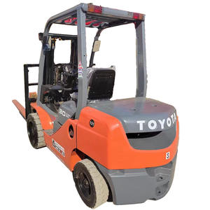 Prix d'usine, chariot élévateur diesel de 3 tonnes, hauteur de levage de 4 m, 4,5 m, 5 m, en bon état, moteur japonais de vente au détail - Product Image 1