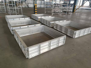 Panel de Encofrado de Aluminio Ligero y Duradero Estándar Europeo para Paredes y Columnas de Villas Modernas en Hormigón, Apto para <span class=keywords><strong>el</strong></span> Sistema <span class=keywords><strong>Rasto</strong></span> - Product Image 2