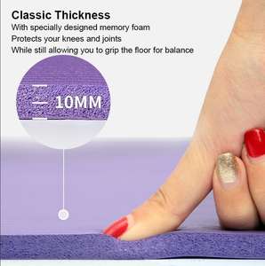 Matras <span class=keywords><strong>Yoga</strong></span> bermerek kebugaran ramah lingkungan kustom tidak licin, matras <span class=keywords><strong>Yoga</strong></span> <span class=keywords><strong>nbr</strong></span> latihan Gym rumah olahraga latihan tahan lama ISO <span class=keywords><strong>NBR</strong></span> Yongsheng - Product Image 4