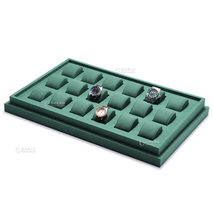Customized High Quality Microfiber Watch Display Stand Watch Display Organizer - Product Image 1