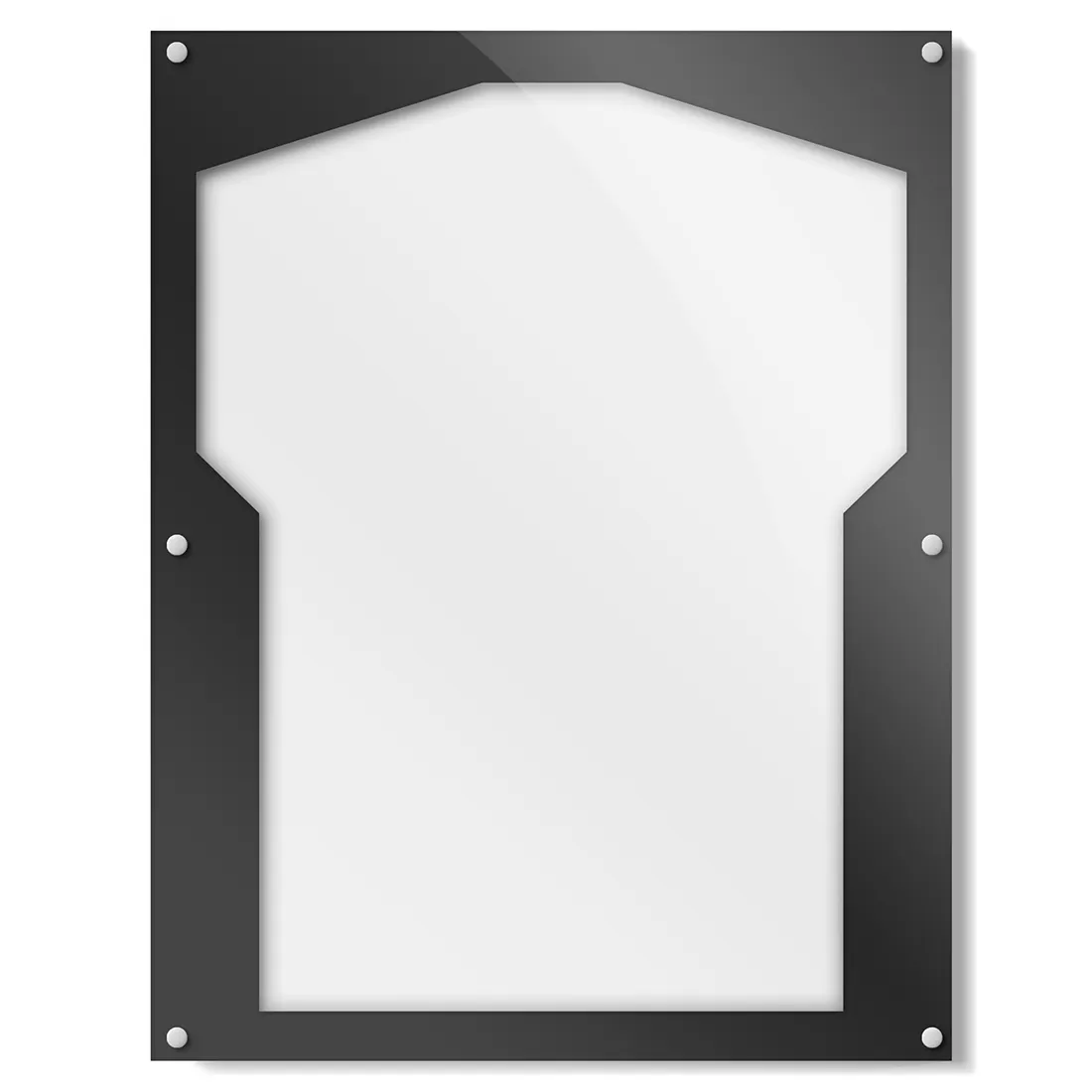 Transparent Jersey Display Frame Large Sport Lockable football T shirt frames Shadow Box Display Case