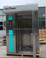 Nouveau four à convection électrique commercial 380V pour boulangerie, construction en acier inoxydable, plateau à miettes amovible, contrôle numérique