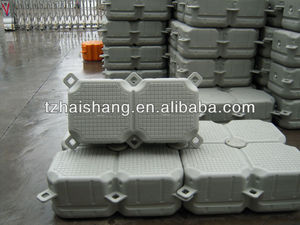 Cubo Galleggiante Modulare in HDPE per Impieghi Gravosi, Blocco Antiscivolo per Pontili Marini, Ponti Galleggianti e Ormeggio Barche - Product Image 4
