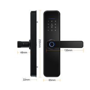 Serrure de porte électronique en alliage d'aluminium, jouet intelligent, sans clé, système d'hôtel - Product Image 6