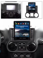 Reproductor de Audio para Auto Android 13 Tesla 8+128G para JEEP WRANGLER 2011-2014, Pantalla IPS, DSP, Carplay, Cámara 360, Sistema de Audio para Auto