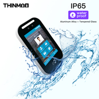 Thinmoo Écran tactile 8 pouces Contrôle d'accès biométrique Android 11 Vision nocturne Détection de mouvement Gigabit Ethernet Octa-core 2,2 GHz