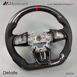Volante Deportivo Inteligente de Fibra de Carbono Personalizado con LED para Kia Stinger GT GTS GT1 GT2 GT-Line 2018-2024, Accesorios Interiores Mejorados - Product Image 3