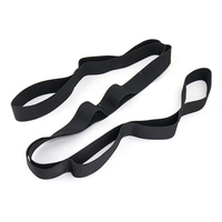 Accessoires de fitness Bande de résistance à haute élasticité Bandes de tension Cordes de yoga avec 7 boucles