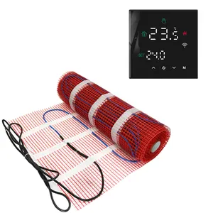 150W/M2 1.5m2 Heating Mat for Warming Tile/Wooden/Cement Floor 50cm width with Twin-conductor Heating Wire