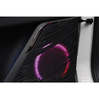 Éclairage d'ambiance RGBIC pour voiture, directement de l'usine, pour Lynk & Co 06 2020-2024, décoration intérieure, bande LED