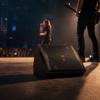 Sistema de Altavoces Line Array Profesional Activo de Rango Completo Dual de 12 Pulgadas para Actuaciones en Escenarios, Clubes, Hoteles y Salones Multiusos
