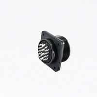Connecteur circulaire Cannon RSHK MS3106E-28-11P, prise mâle filetée droite, en cuivre, étanche IP67, en alliage d'aluminium, 3000V