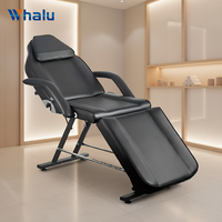 Table de massage pliable et réglable de haute qualité pour spa, soins du visage et extensions de cils – En vente