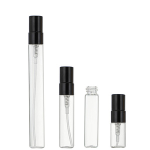 Mini rõ ràng chai nước hoa thủy tinh <span class=keywords><strong>2ml</strong></span> 3ml 5ml 10ml xi lanh nhỏ Chai xịt rỗng cho sữa rửa mặt mặt Kem mắt thả - Product Image 5