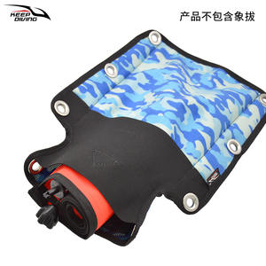 Coussin de dos souple Fly Plate BC pour plongée technique, compatible avec les modèles OMS HOLLIS HALCYON et autres marques, modèle RD 808 par KEEP DIVING - Product Image 5