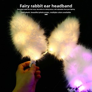 Couronne de fleurs LED pour femmes et filles, guirlandes lumineuses hawaïennes, couronne florale lumineuse pour fête de plage, festivals, mariage - Product Image 6