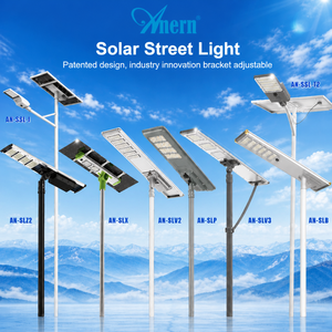 <span class=keywords><strong>Farola</strong></span> Solar Integrada Todo en Uno con Sensor de Movimiento, 60w 100w 200w, IP65, Impermeable para Exteriores - Product Image 3