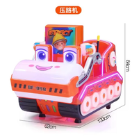 Vente chaude PP Matériel Parc D'attractions Kiddie-manèges Machine Camion Famille Monnayeur Enfants Ride Swing Machine