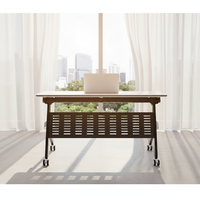 Fournisseur de Guangdong, Chine, vente en gros, bureau d'étude moderne blanc personnalisable pour adultes, chaise durable, table de formation pliable et mobile