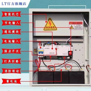 กล่องจ่ายไฟสำรองฉุกเฉินแบบติดผนัง DC36V 24V สำหรับไฟฉุกเฉิน - Product Image 4