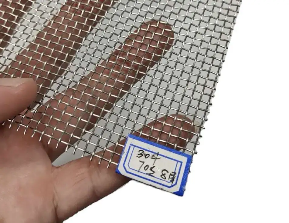 40 100 mesh 316l 304 SS stainless steel wire mesh screen