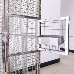 EUR PET en çok satan veteriner ekipmanları Pet yetiştiriciliği kuş kafesi ile 304 paslanmaz çelik papağan güvercin kafesi - Product Image 6