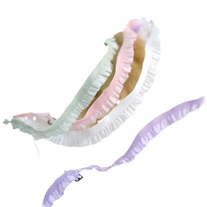 Ribetes de encaje de 1 cm, elásticos con volantes de algodón para ropa infantil, moda multicolor - Product Image 5