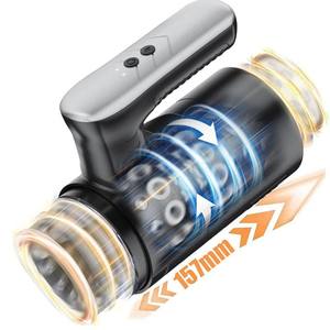 Dispositivo Portatile per Masturbazione Maschile con Coppa Telescopica a Frizione, Modello MV052 OEM - Product Image 4