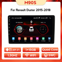 Autoradio MEKEDE Android 11 8core 8 128G pour Renault Sandero Dacia Duster Captur Lada Xray voiture gps DSP RDS AM FM lecteur dvd