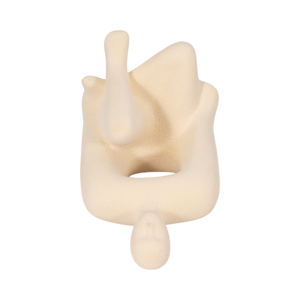 Statuetta Astratta Seduta, Scultura Moderna per Arredamento Casa, Bagno, Ufficio, Soggiorno, Decorazione per Mensole - Product Image 6