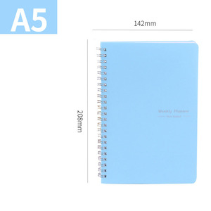 <span class=keywords><strong>Agenda</strong></span> productif de voyage 2024 2025 diviseurs journal et planificateur de fitness planificateur budgétaire magnétique en cuir pour les entraînements de réfrigérateur - Product Image 5