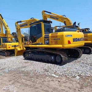 Komatsu เครื่องขุด PC210LC มือสองน้ำหนัก21ตันเครื่องจักรก่อสร้างมือสอง - Product Image 2